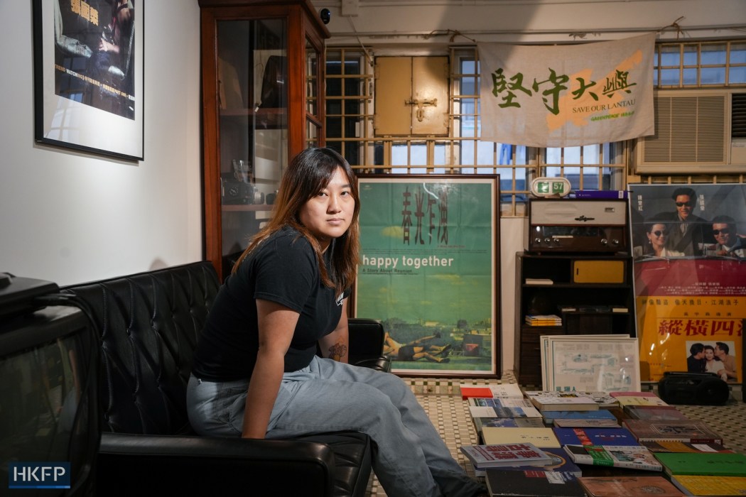 Leticia Wong of Hunter Bookstore on July 18, 2024. Photo: Kyle Lam/HKFP.