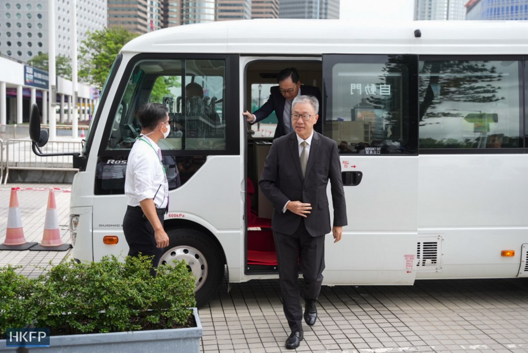 Hong Kong judge David Lok on July 15, 2026. Photo: Kyle Lam/HKFP.