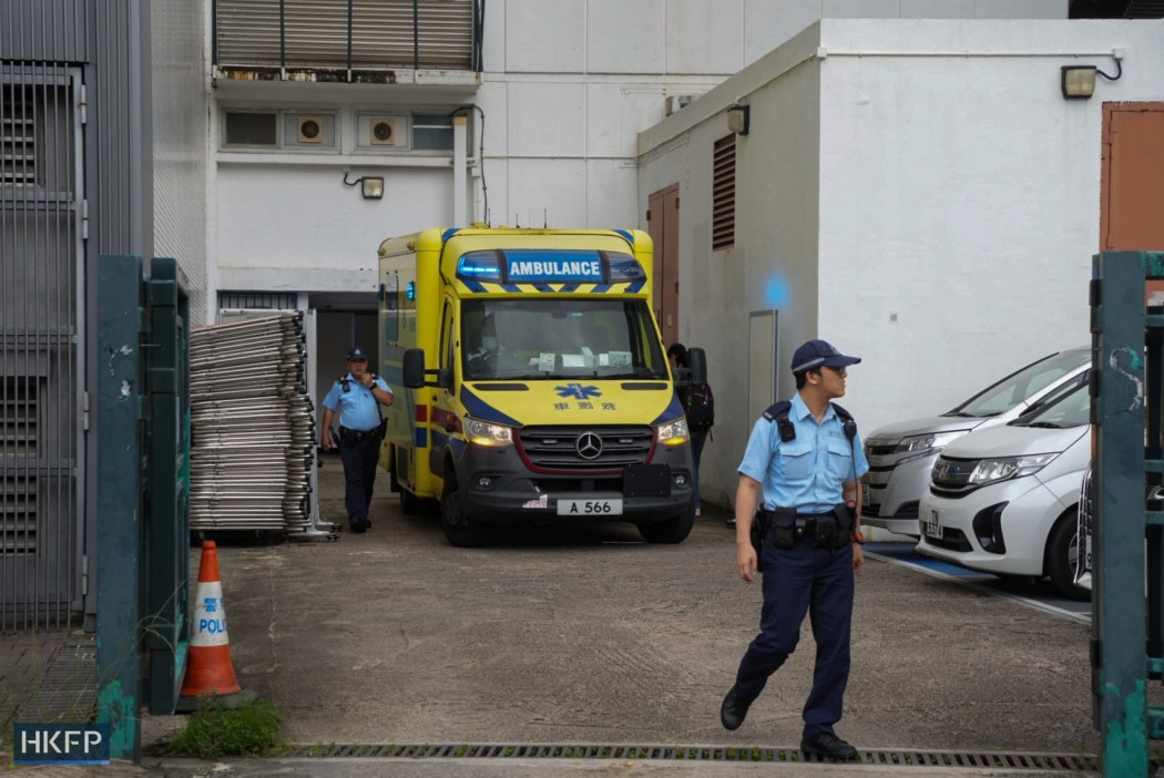 Wang Fuk Court residents attended a flat owners' meeting.