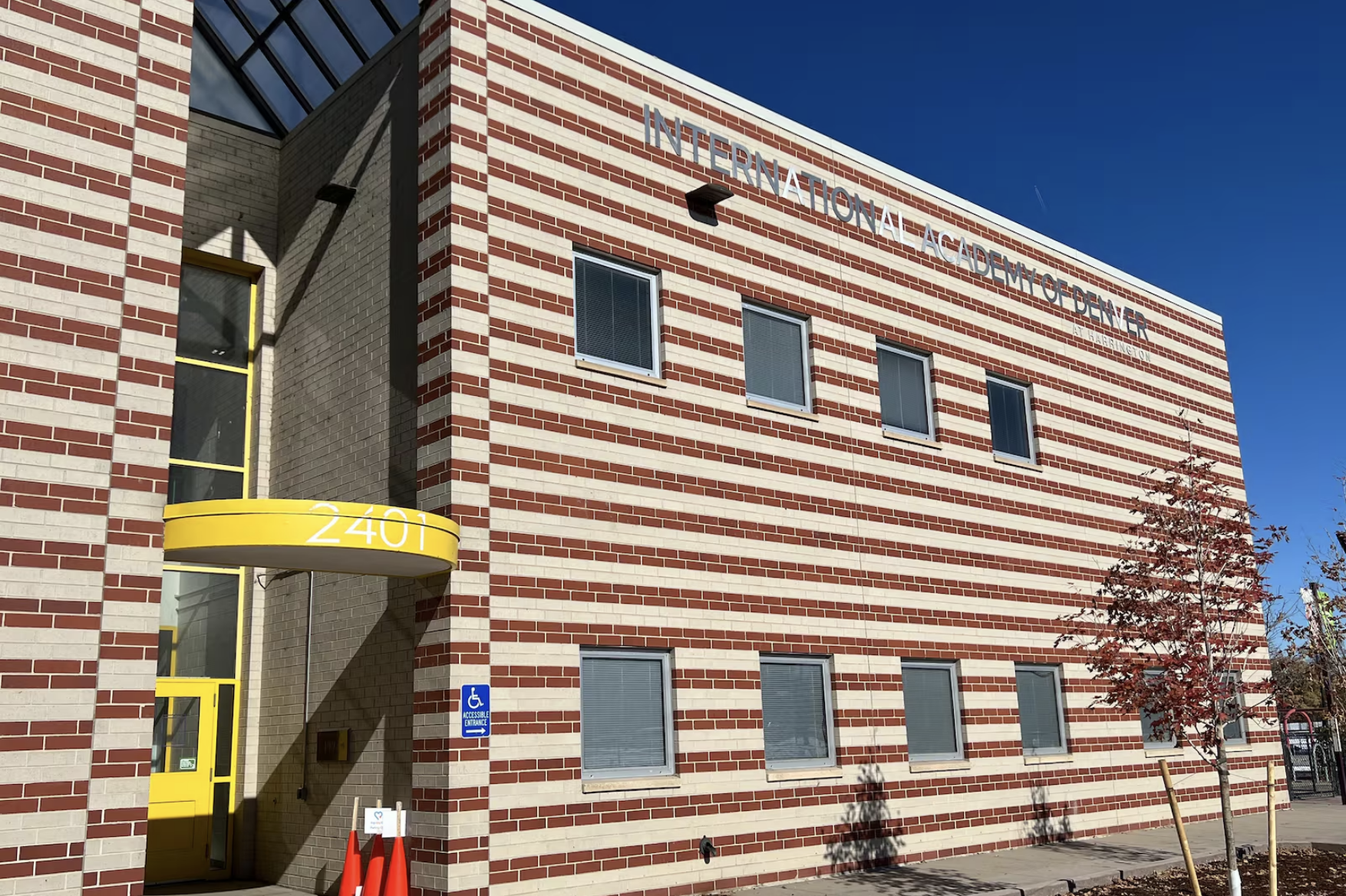 Empty denver building that will soon become French immersion school