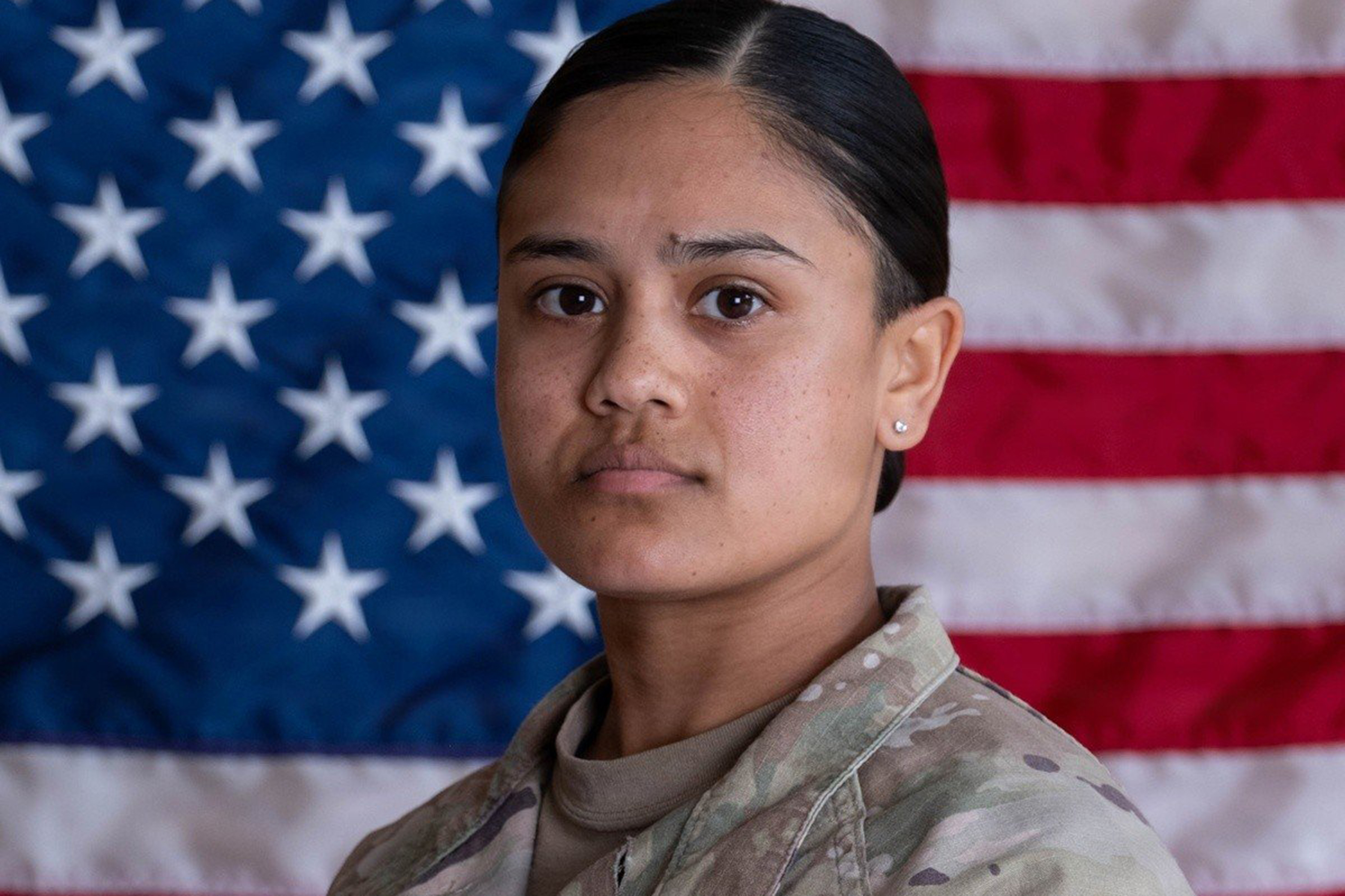 Sgt. Angel S. Rampersad's military portrait