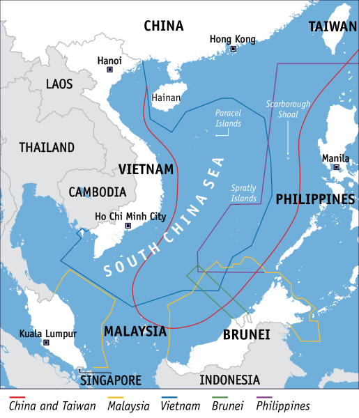 Territorial claims in the South China Sea
