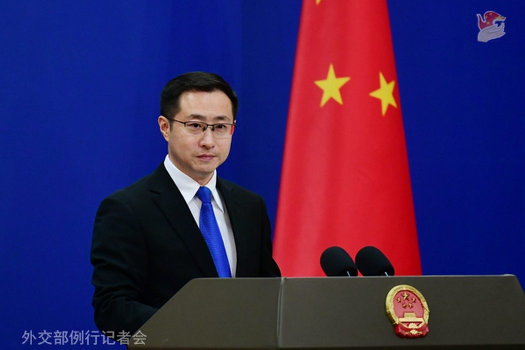 Chinese foreign ministry spokesman Lin Jian during a press conference on June 10, 2026. Photo: China's Ministry of Foreign Affairs.
