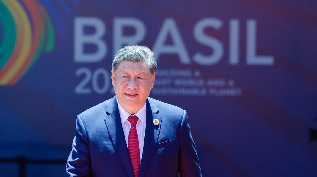 Chinese President Xi Jinping attends the G20 Summit in Rio De Jainero, Brazil, in November 2024.
