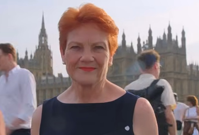 Pauline shines in the political gutter, enjoying spoils from wealthy donors