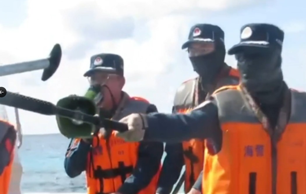The Philippine military accused the China Coast Guard of clubbing a Filipino sailor with a baton on Monday, July 20, 2026.