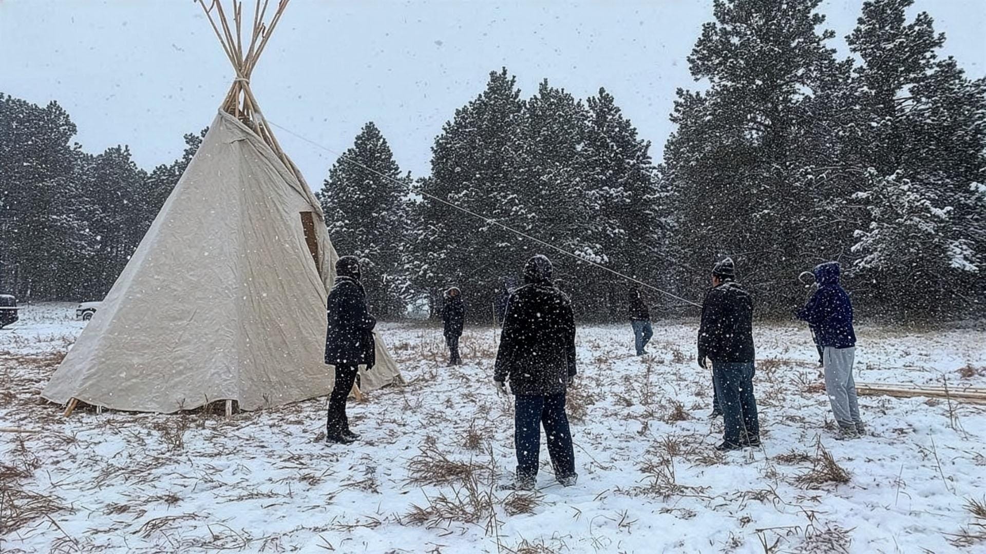 LANDBACK: A Tipi Village Takes on Healing & Homelessness
