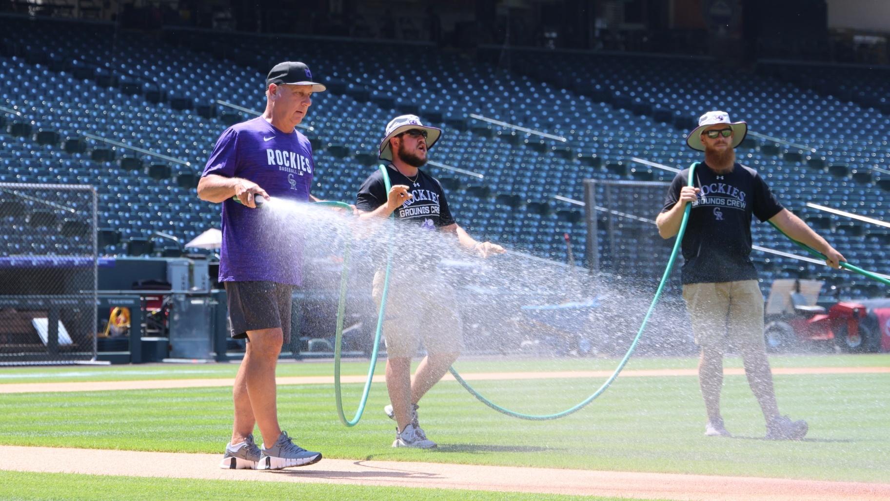 A day in the life of the Coors Field Grounds Crew