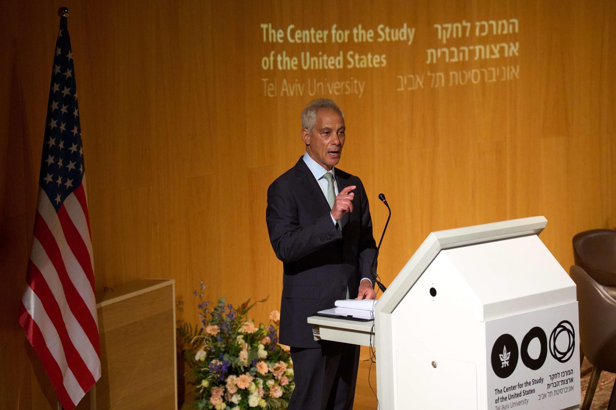 Rahm Emanuel on calling for new approach to U.S.-Israel ties