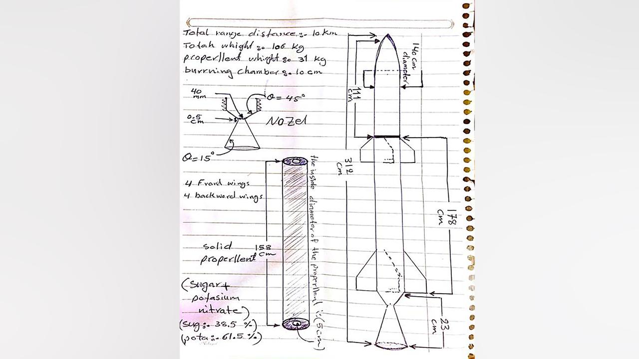 Image tendered in the court case (file)
