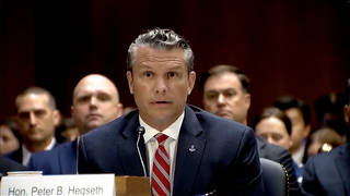 H1 hegseth iran funding