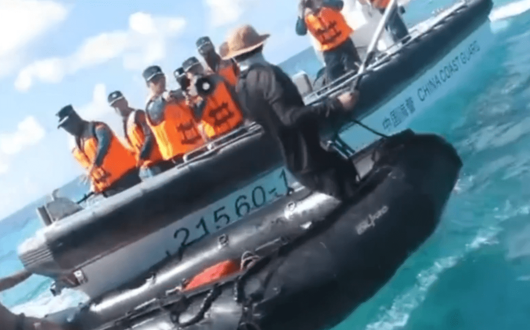 The Philippine military accused the China Coast Guard of clubbing a Filipino sailor with a baton on Monday, July 20, 2026