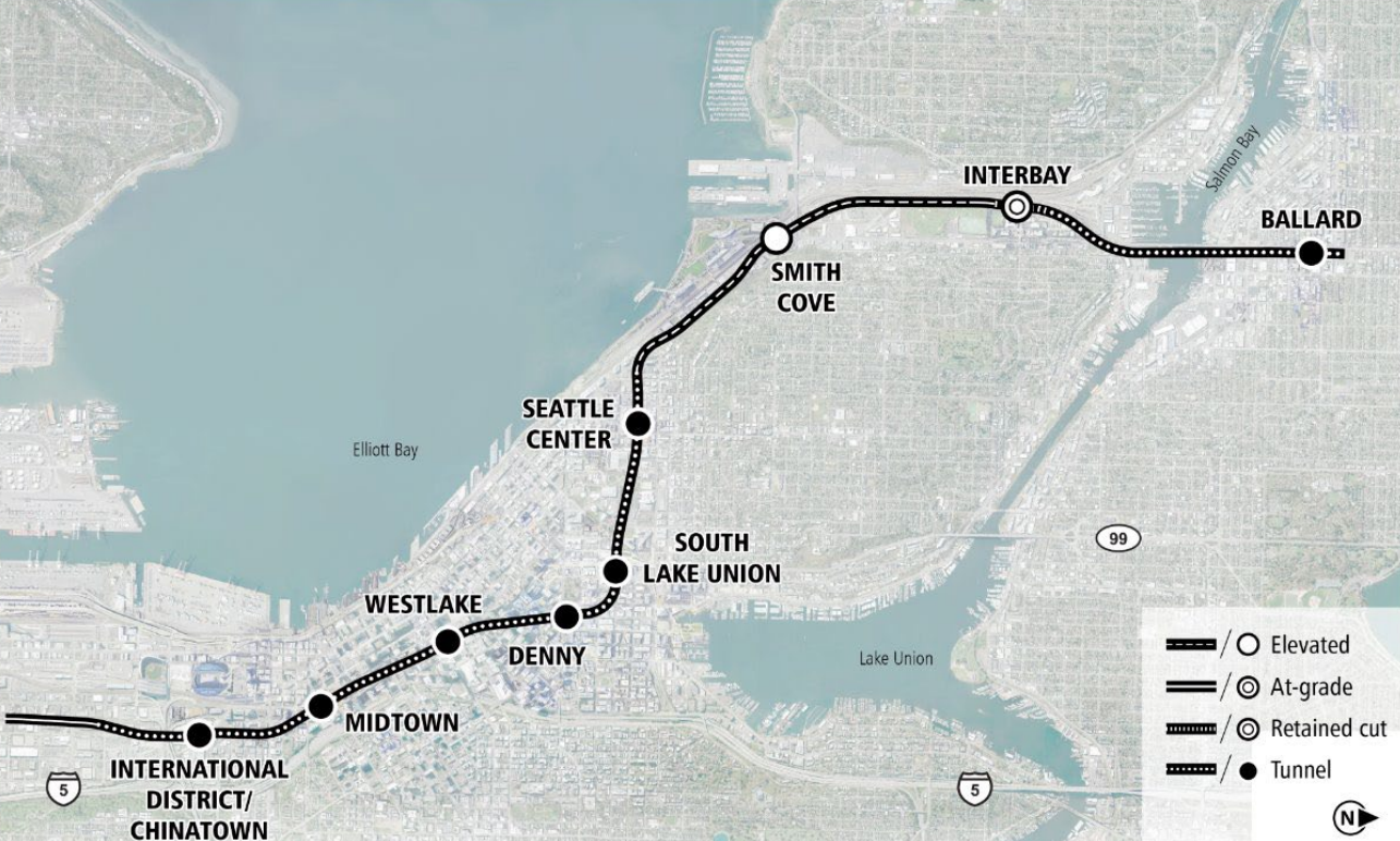 Full Ballard Link Line Could Take Until 2060 To Build, Sound Transit Says