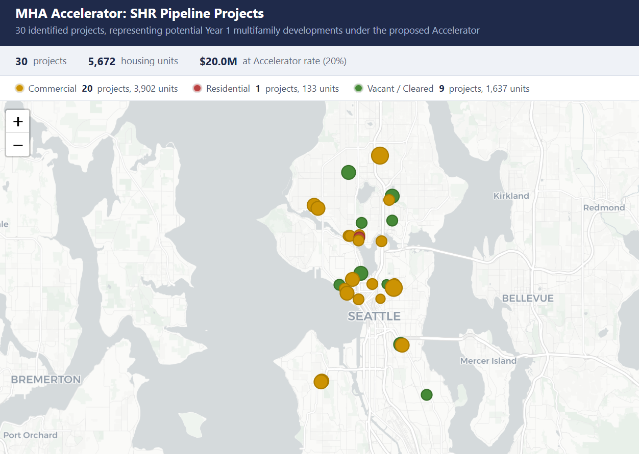 MHA Housing Accelerator Proposal Hits Seattle Process Snag
