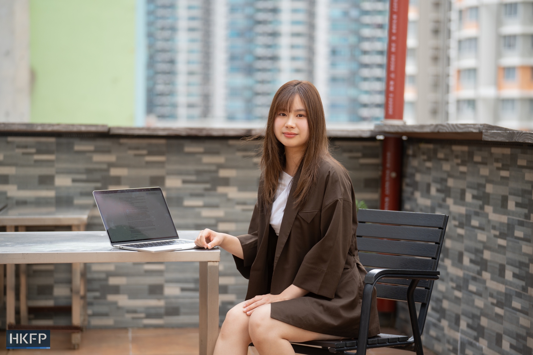 Freelance translator Kelly Ng, on July 6, 2026. Photo: Kyle Lam/HKFP.