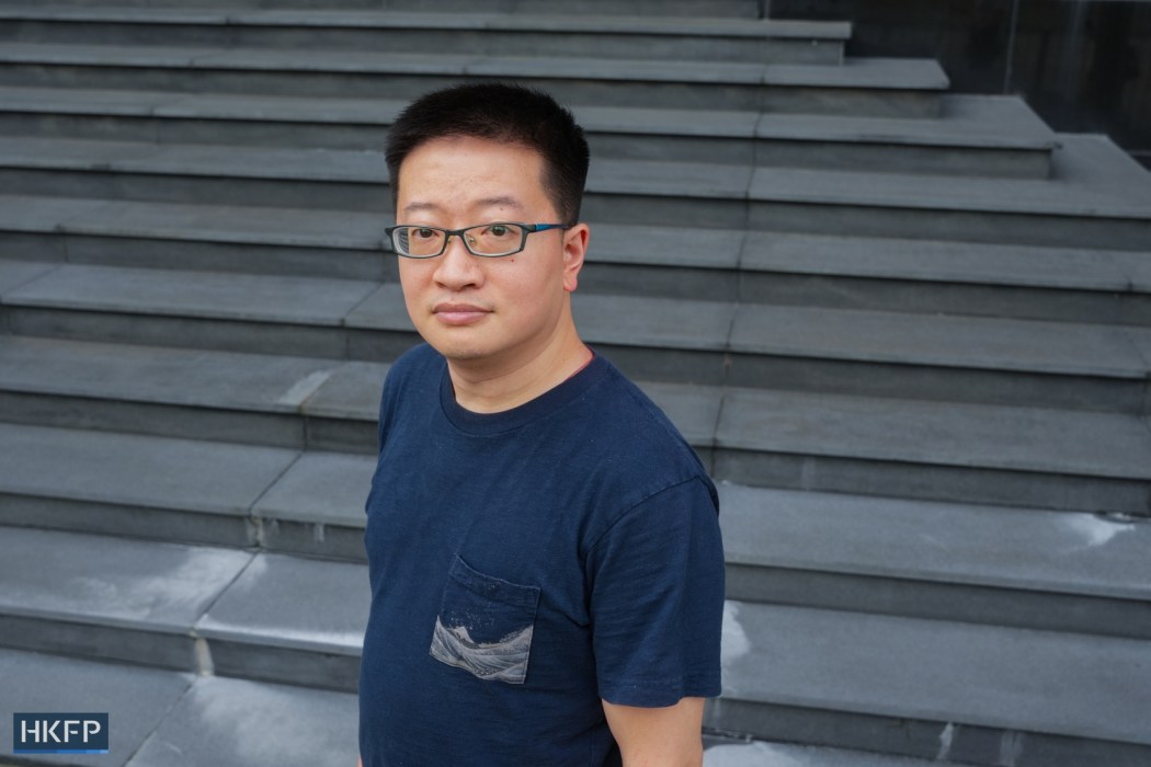 Systems engineer Louiszen Yip on July 18, 2026. Photo: Kyle Lam/HKFP.