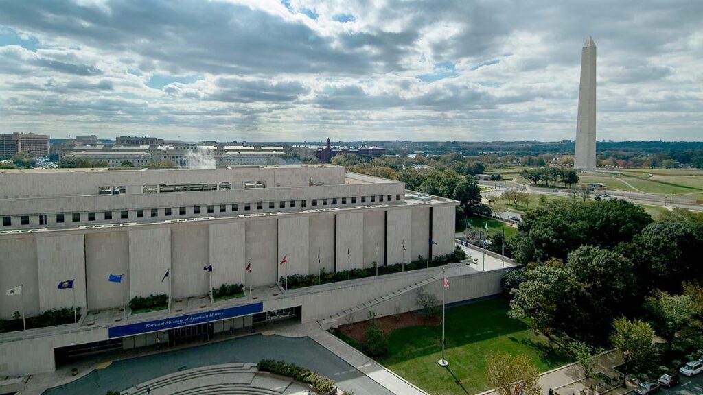 The National Museum of American History sits on the National Mall in Washington, D.C. (Photo courtesy National Museum of American History)