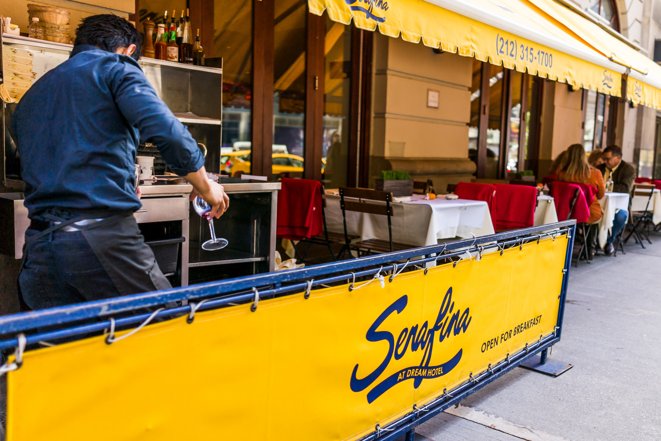 Serafina restaurant in the Meatpacking District