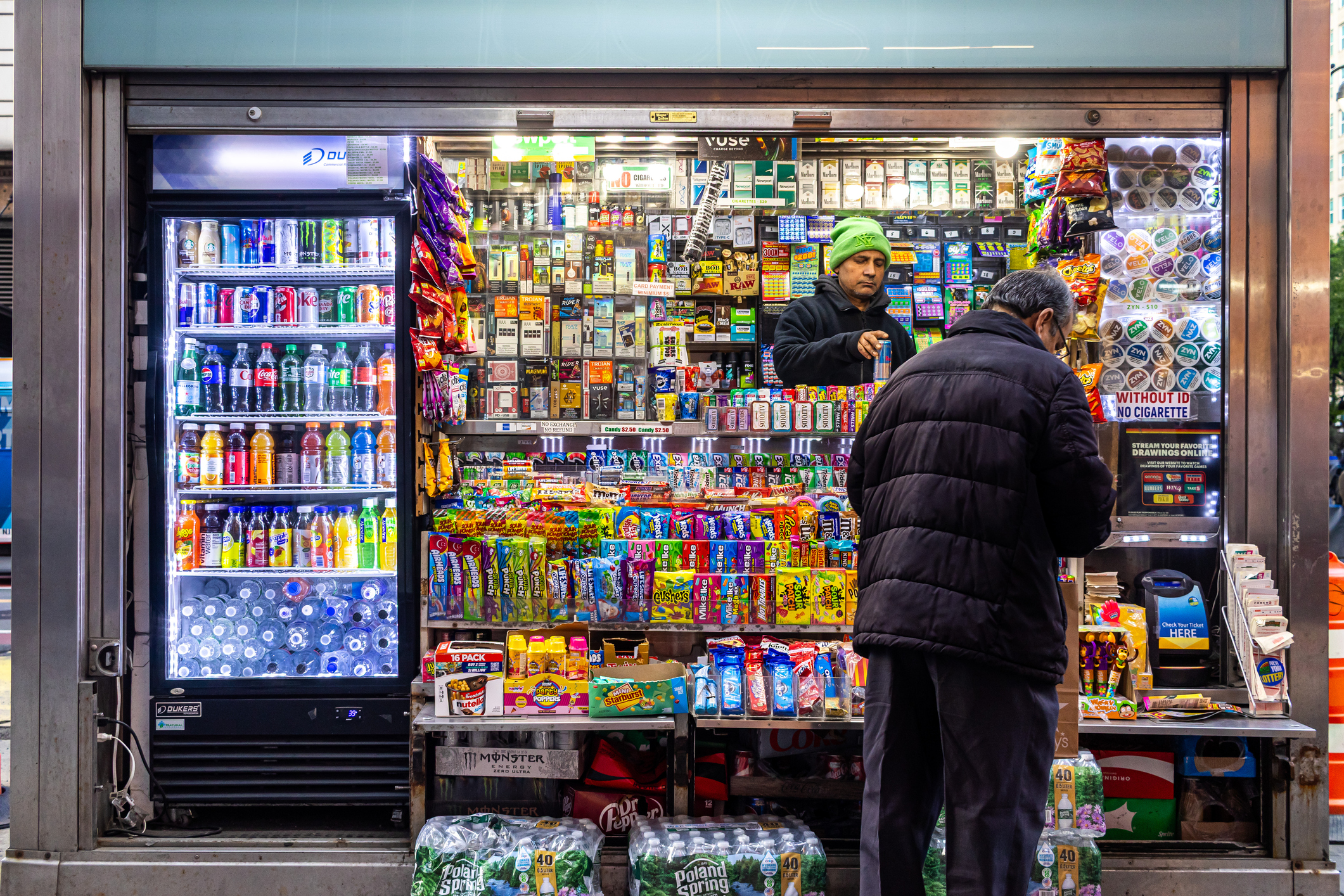 a newsstand