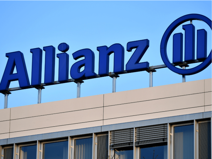 The Allianz sign erected on top of one of its premises