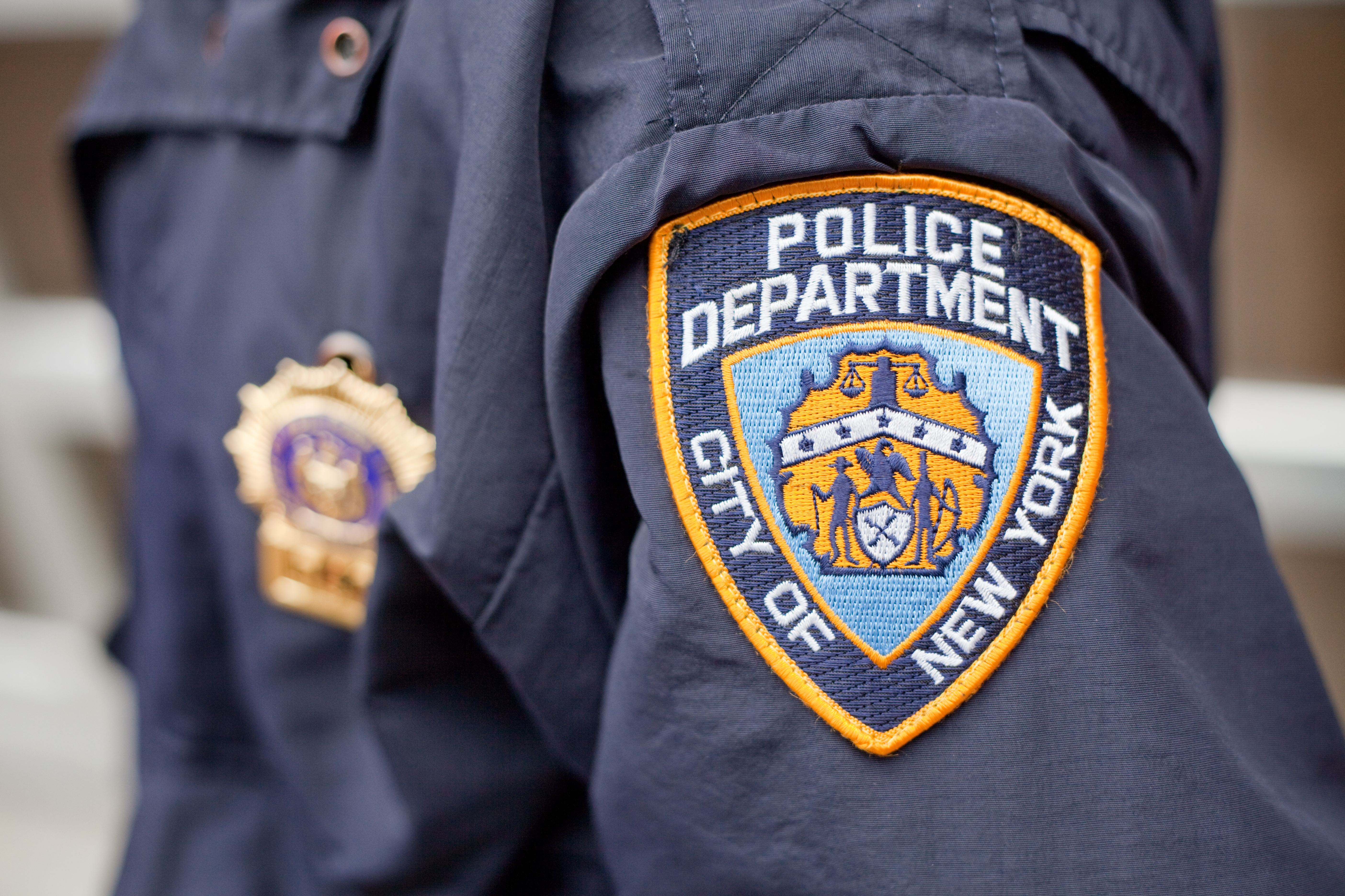 An NYPD patch