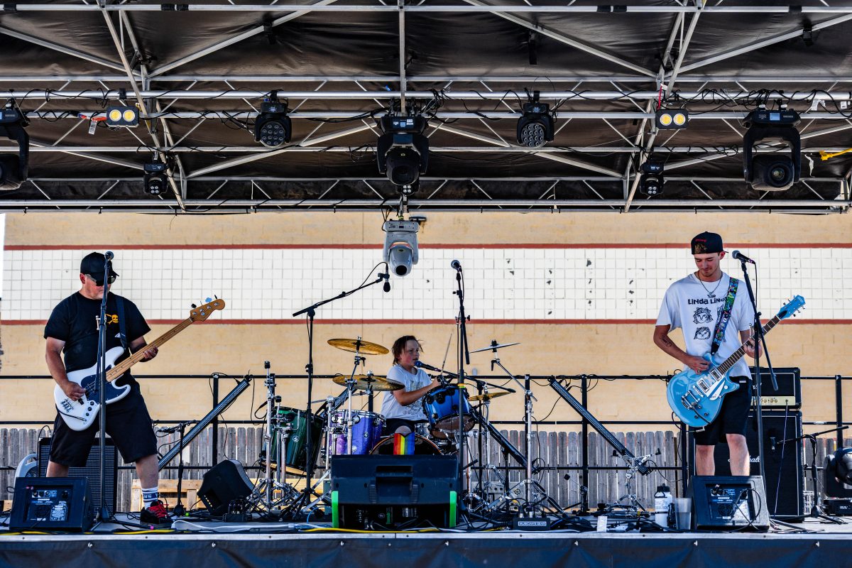 Longmont band Kung Fu Juice Box performs on stage