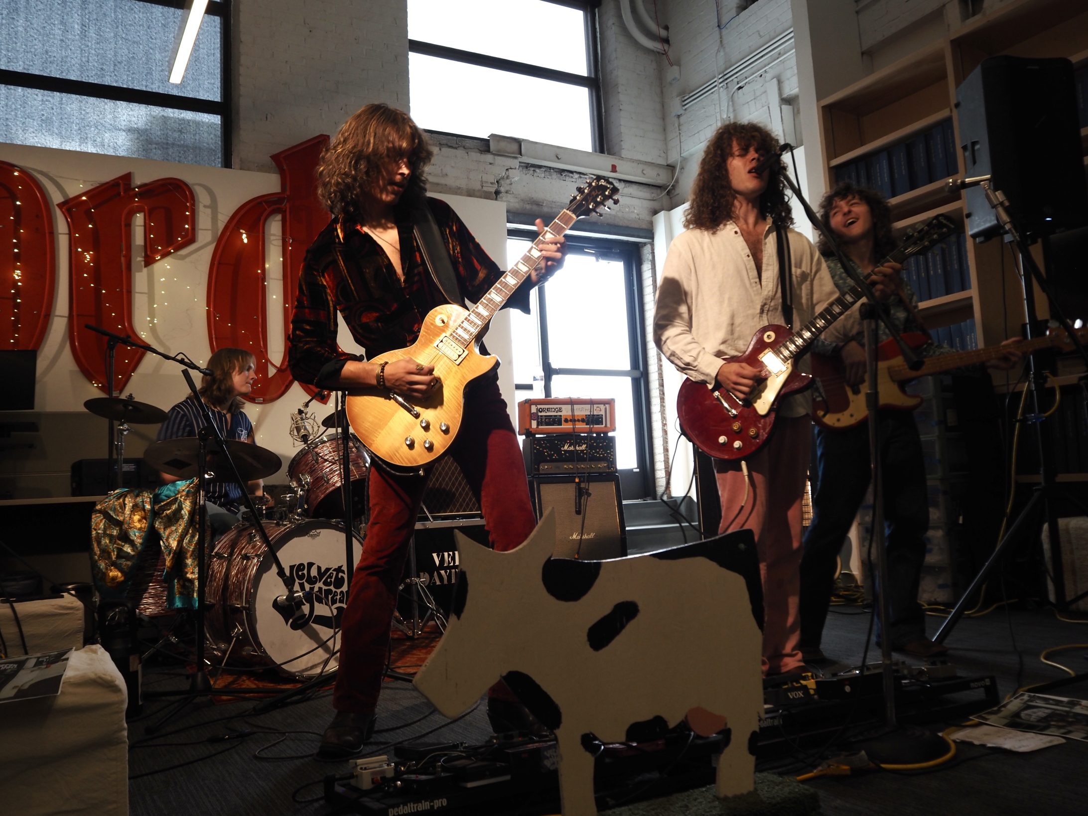 Photos: Velvet Daydream shreds at the Westword office