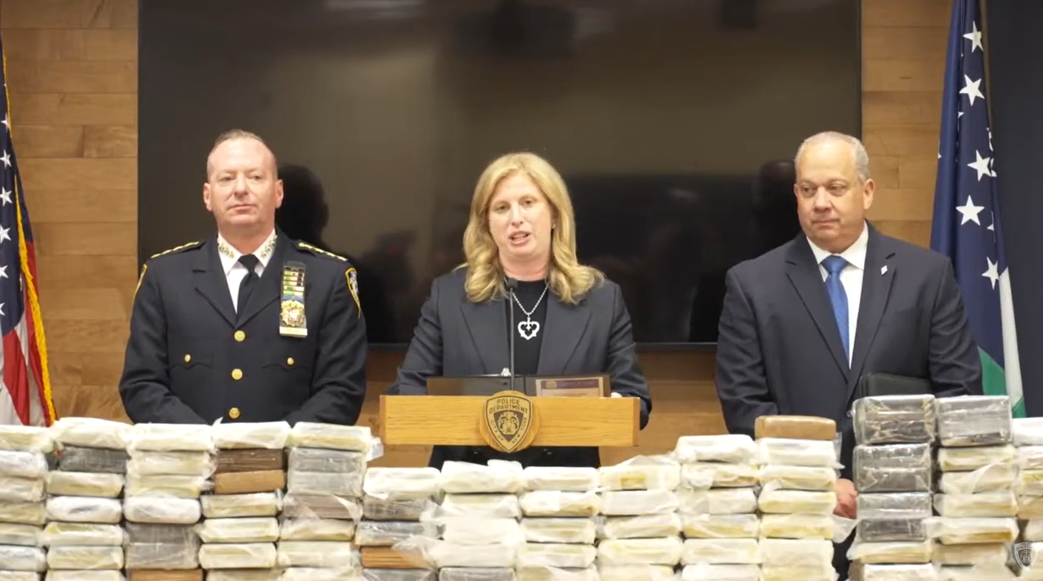 NYPD Commissioner Jessica Tisch on Aug. 28, 2026.